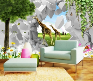 Tranh dán tường 3D t3m-3d-105