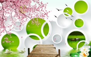 Trang dán tường 3D t3m-3d2017-113