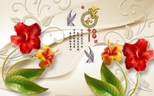 Tranh dán tường 3D t3m-hv3d-105