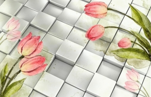 Tranh dán tường 3D t3m-hv3d-107