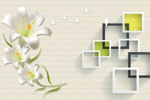 Tranh dán tường 3D t3m-hv3d-124