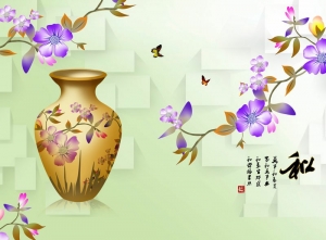 Tranh dán tường 3D t3m-hv3d-142