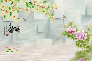 Tranh dán tường 3D t3m-hv3d-53