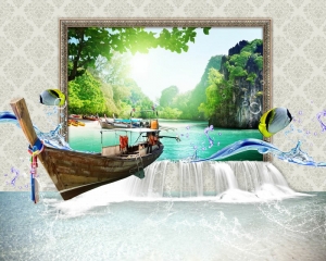 Tranh dán tường 3D t3m-hv3d-69