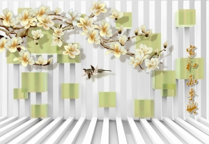 Tranh dán tường 3D t3m-hv3d-89