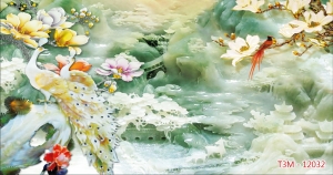 Tranh dán tường bể cá t3m-12032-demo