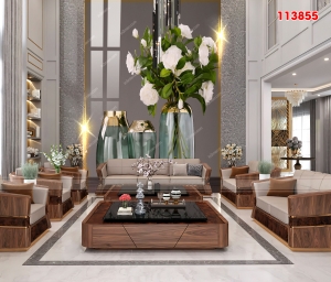 Tranh dán tường bình hoa 113855