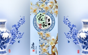 Tranh dán tường bình hoa t3m-956-copy