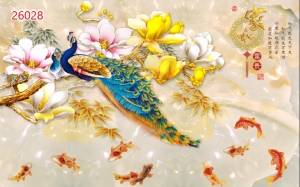 Tranh dán tường công phượng 26028