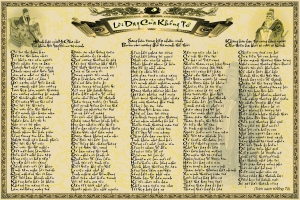 Tranh dán tường lời Khổng Tử