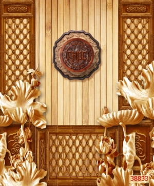 Tranh dán tường điêu khắc nổi 38833