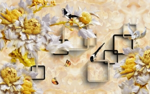 Tranh dán tường 3D điêu khắc nổi t3m-784-copy