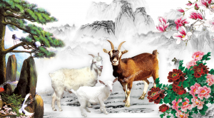 Tranh dán tường động vật 