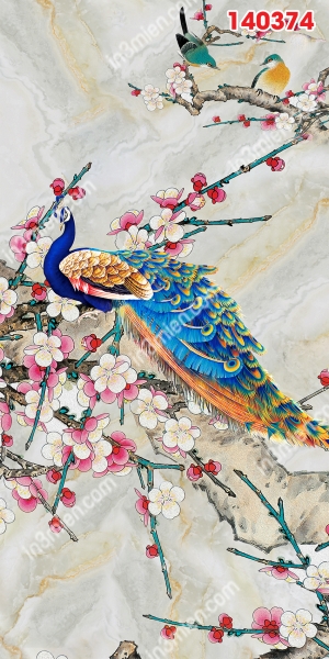 Tranh dán tường 3D động vật 