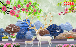 Tranh dán tường động vật