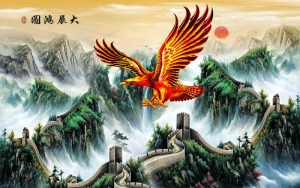 Tranh dán tường 3D động vật 