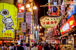 Tranh dán tường 3D đường phố 287933147