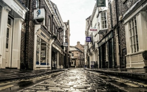 Tranh dán tường 3D đường phố 47499